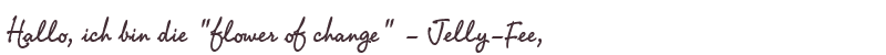 Willkommens-Gru von Jelly-Fee