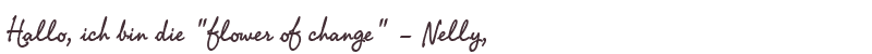 Willkommens-Gru von Nelly