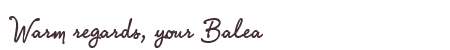 Greetings from Balea