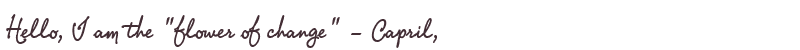 Welcome to Capril