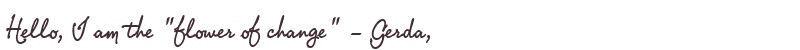 Welcome to Gerda