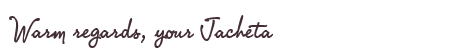Greetings from Jacheta