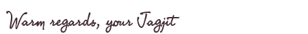 Greetings from Jagjit