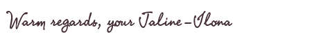 Greetings from Jaline-Ilona