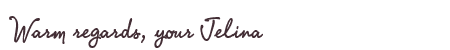 Greetings from Jelina