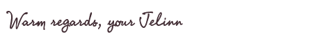 Greetings from Jelinn