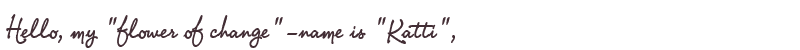Welcome to Katti