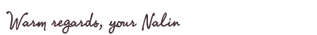 Greetings from Nalin
