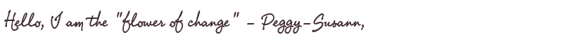 Welcome to Peggy-Susann