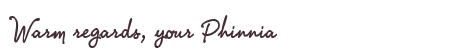 Greetings from Phinnia