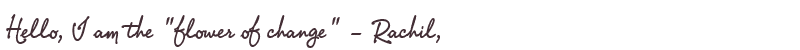 Welcome to Rachil