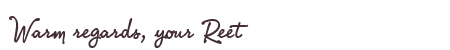 Greetings from Reet