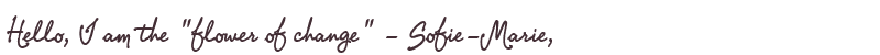 Welcome to Sofie-Marie