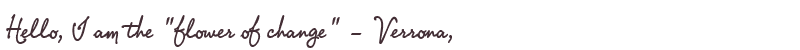 Welcome to Verrona