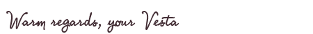 Greetings from Vesta
