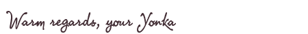 Greetings from Yonka